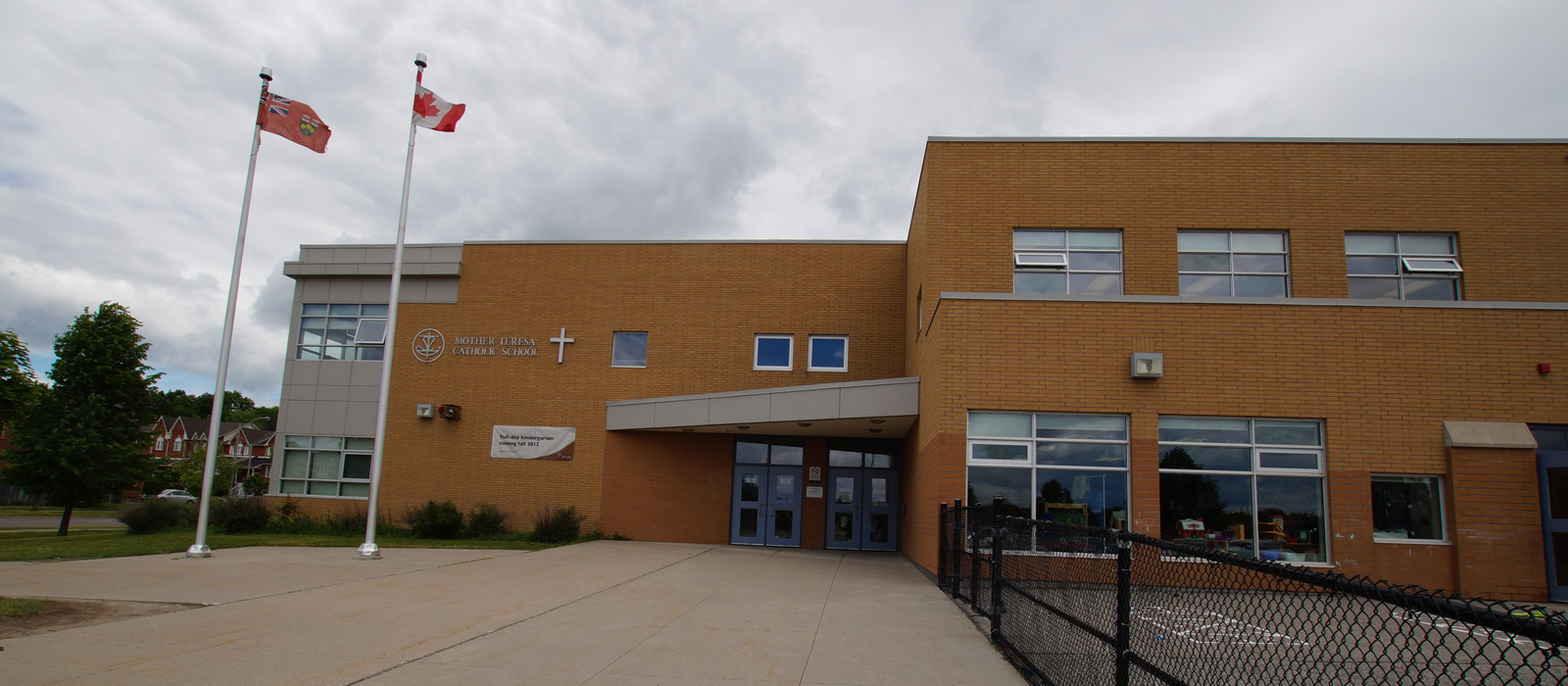 St. Teresa of Calcutta Catholic School exterior.